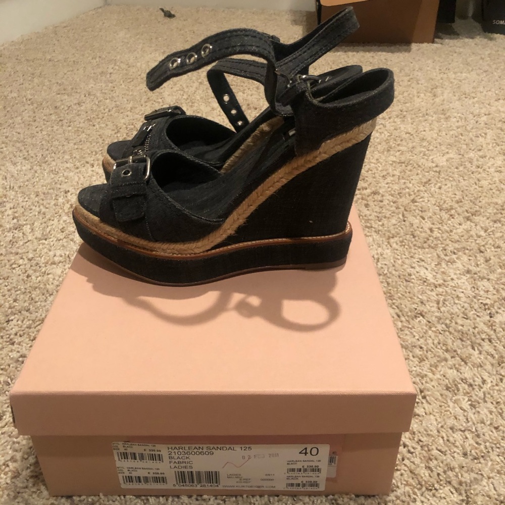 Ladies Mui Mui Harleen sandal